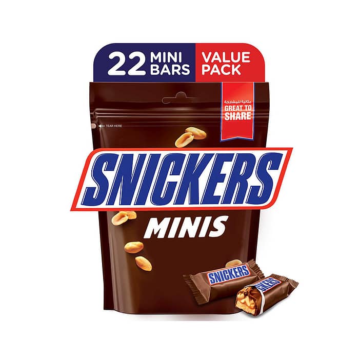 Snickers™ Minis (22 pcs) Chocolate Mini Bars Pouch 330g