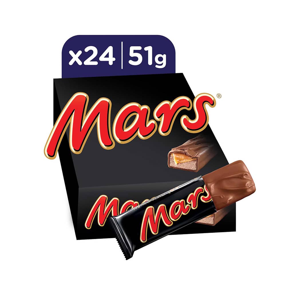 Mars® Bar 51g X24 Snack Circus Inc